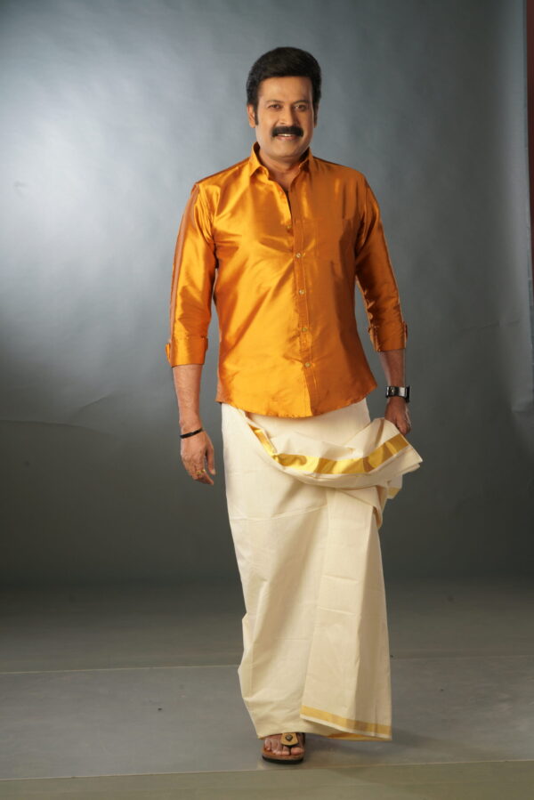 Golden Art Slik  Shirt - Image 3